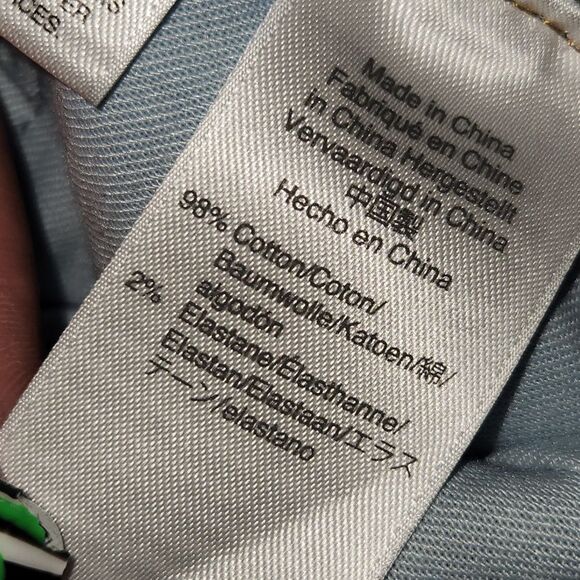 J. Crew Blue Med Wash Slim Broken In Boyfriend Jeans Raw Hem Size 32/14 - Picture 12 of 12